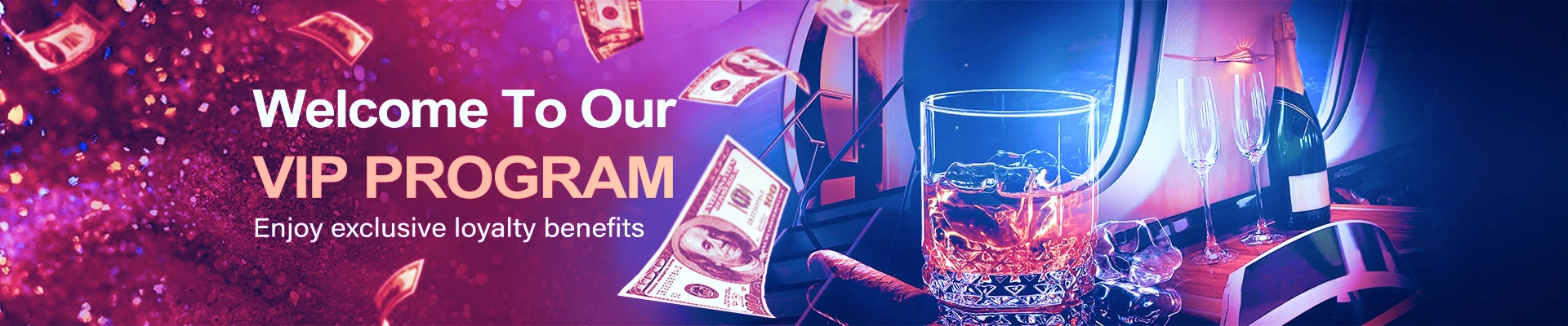 Welcome to our VIP program banner
